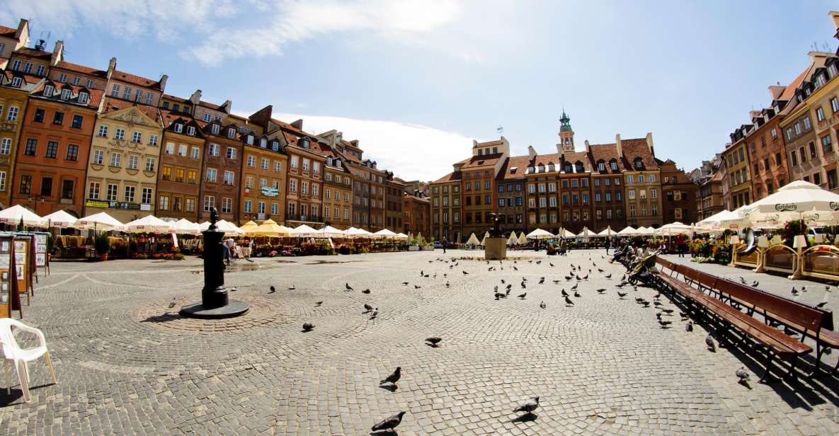 Varsavia: tour guidato a piedi di 2 ore del centro storico