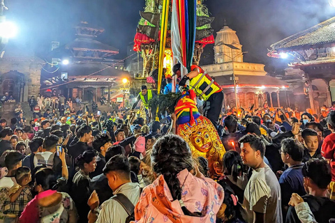 Kathmandu: rondleiding op het Durbarplein vanuit ThamelKathmandu: rondleiding op het Durbar-plein vanuit Thamel