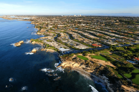 جولة رومانسية بطائرة هليكوبتر في لوس أنجلوس مع هبوط جبليجولة الغروب