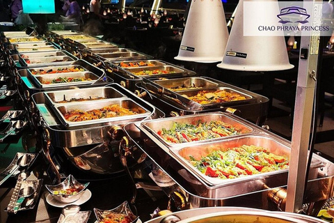 Bangkok: Crucero Princesa del Chao Phraya con buffet