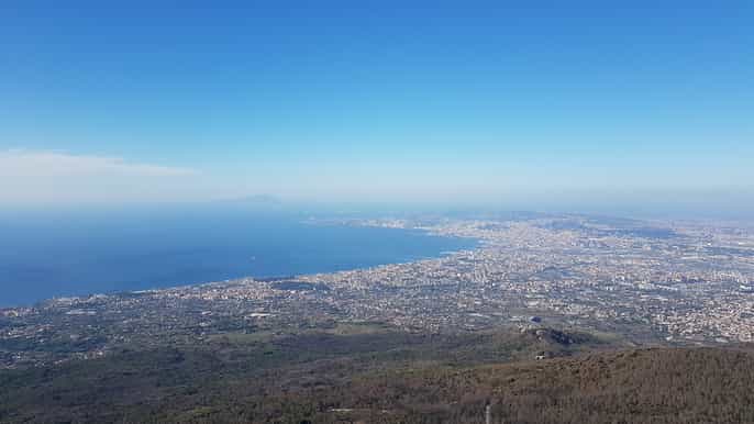 tour privado de un día a pompeya y el vesubio
