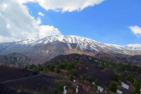 Taormina e Catania: esplorazione dell'Etna e tour delle grotte