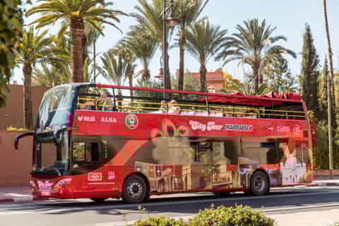 Marrakech: hop on, hop off-stadstour