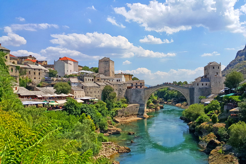 Da Dubrovnik: Tour privato di Sarajevo e Mostar di un giorno interoDa Dubrovnik: tour di 1 giorno a Mostar e Sarajevo