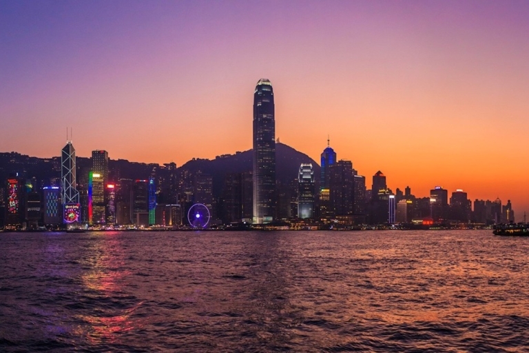 Croisière de jour ou au coucher du soleil dans le port de VictoriaCroisière au coucher du soleil à partir de Tsim Sha Tsui