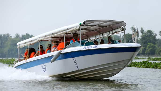 cu chi tunnels luxury speed boat half day tour