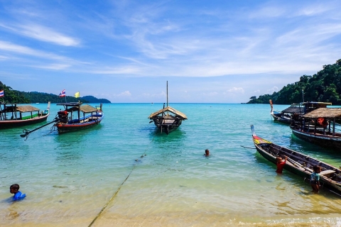 Z Phuket/Khao Lak: Wycieczka z nurkowaniem na wyspach SurinZ Khao Lak: Wycieczka jednodniowa na wyspy Surin