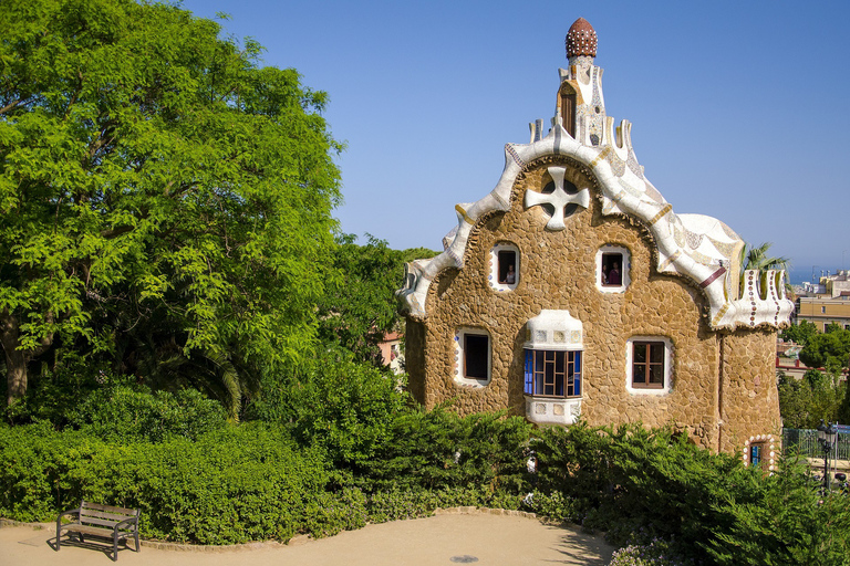 Barcelona: Tour guiado pelo Parque GüellEspanhol: Visita guiada sem fila ao Parque Güell