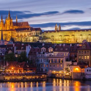 Praga: excursão fotográfica noturna de carro