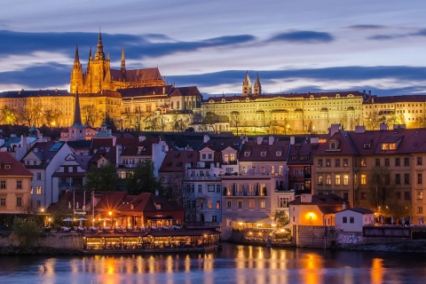 Prague : visite photographique en soirée en voiture