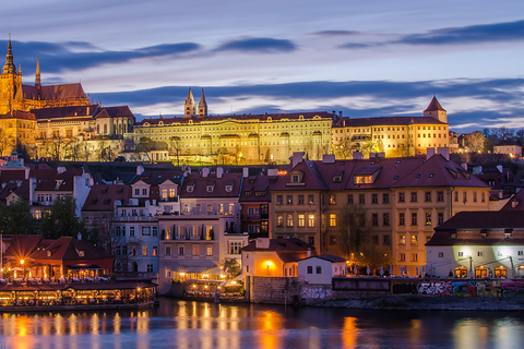 Prague : visite photographique en soirée en voiture