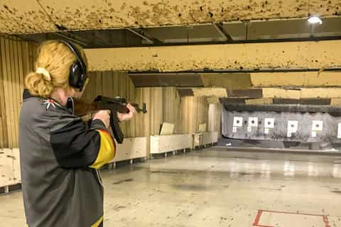 Moscow: Kalashnikov Shooting Range Session