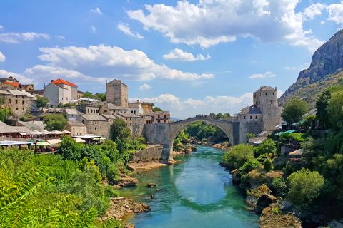 Tour privato di Dubrovnik, Mostar, cascate di Kravica e Blagaj