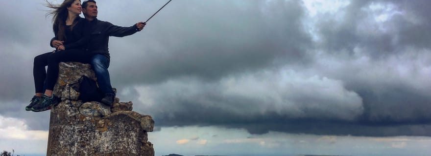 Randonnée jusqu'au point culminant de la montagne d'Arrábida