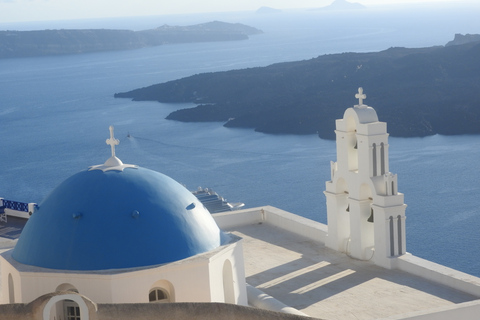 Santorin : excursion touristique privée d'une demi-journéeVisite de groupe partagée