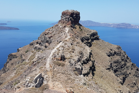 Santorini: Visita turística privada de medio díaRecorrido en grupo compartido