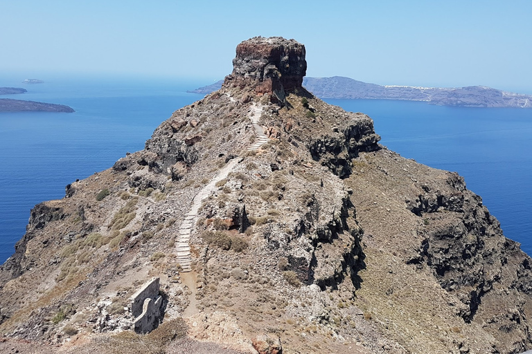 Santorini: Halvdags sightseeingtur med upphämtning på hotelletGruppresa