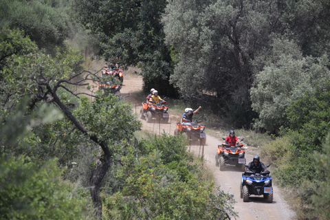 From Rethymno Panormo Bali: Quad Safari 57km Tour, 4 HoursSingle Driver Quad