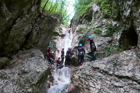 From Bovec: Half-Day Canyoning Tour in Soča Valley