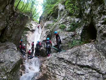 Desde Bovec: Tour de medio día en barranco por el valle de Soča