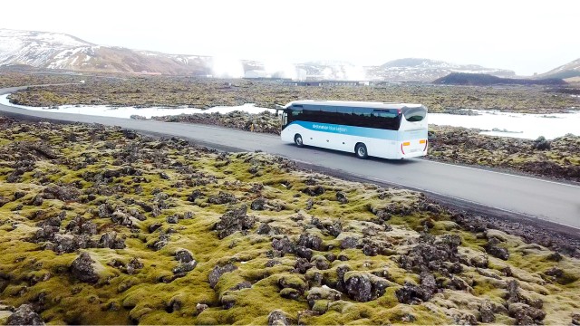 Vanuit Reykjavik of Keflavik: vervoer naar de Blue Lagoon