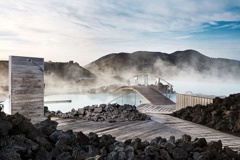 De Reykjavík ou Keflavík: Transporte à Lagoa Azul