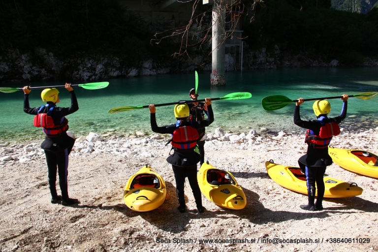 Bovec: Soča River 1-Day Beginners Kayak Course Bovec Soča River 1-Day Beginners Kayak Course