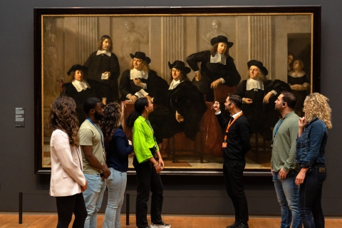 Amsterdam: visite guidée du Rijksmuseum et billetVisite guidée en italien