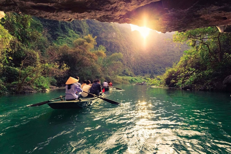 Wietnam: Trang An i Mua Cave Tour z widokiem na zachód słońca