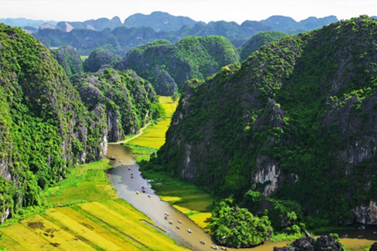 Vietnam: visite des grottes de Trang An et Mua avec vue sur le coucher du soleil