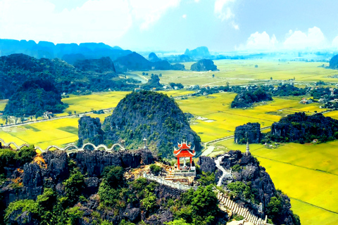 Vietnam: Trang An en Mua Cave Tour met uitzicht op de zonsondergang