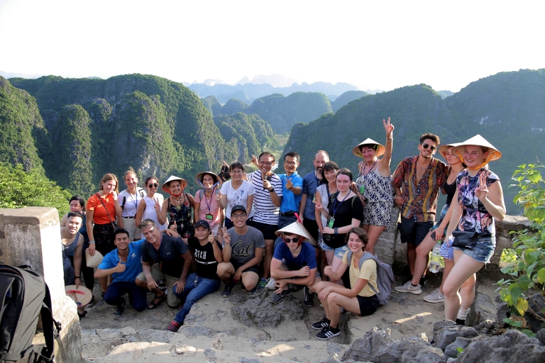 Vietnam: Trang An en Mua Cave Tour met uitzicht op de zonsondergang