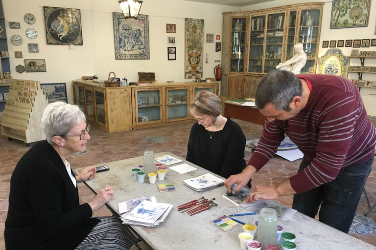 Lissabon Tegels en Tales: Full-Day Tile Workshop en Tourprivate Tour