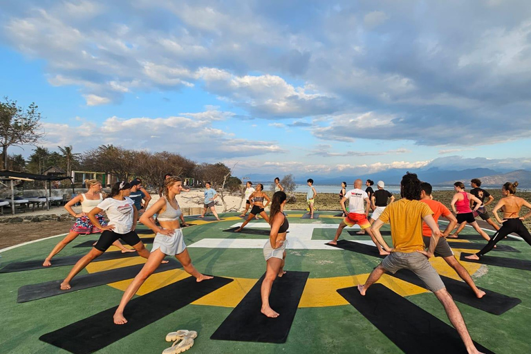 Gili Trawangan : Sup Yoga coucher et lever de soleilFlux du matin