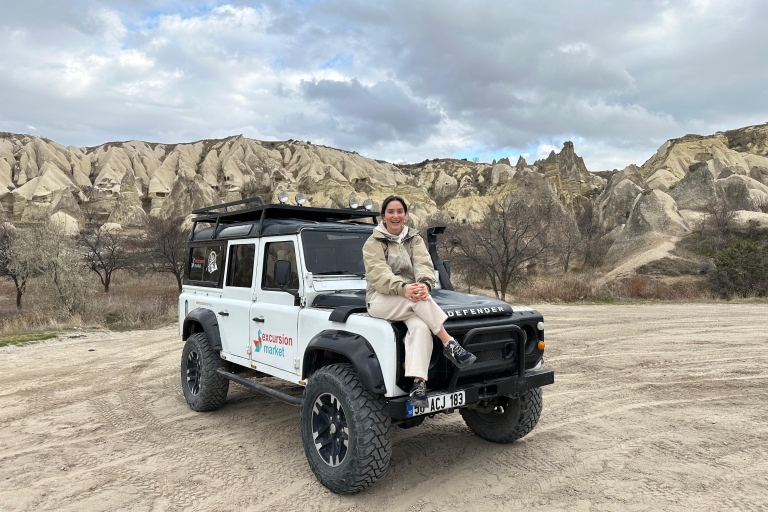 ¡Safari en jeep de 2 horas por Capadocia!