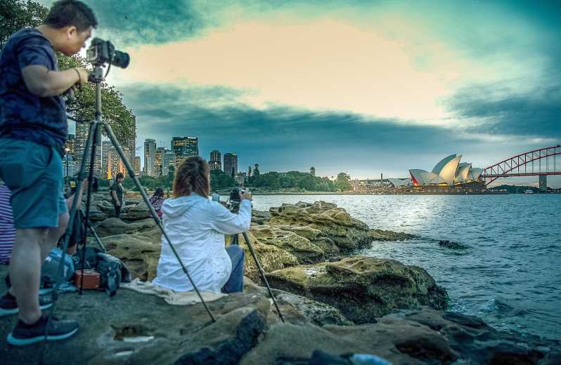 Sydney: Noční fotografování při západu slunce v Sydney
