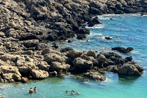 Excursión de un día a la playa privada de Elafonissi y Falassarna (con SUP)elaf falas