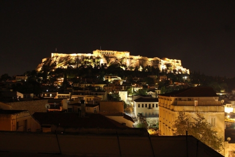 Ateny: grecka lekcja gotowania i kolacja na dachu