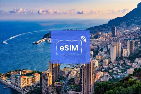 Monako: Plan transmisji danych eSIM w roamingu1 GB/ 7 dni: 42 kraje Europy
