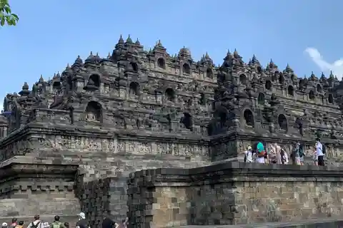 Yogyakarta: Visita ao Templo de Borobudur com serviço de busca no hotel