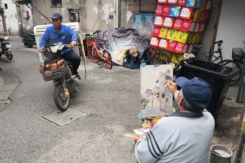 Shanghai: Fahrrad-Tagestour mit authentischem Mittagessen