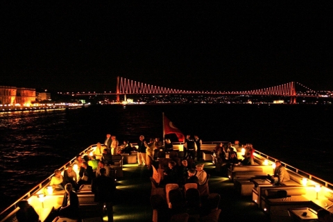 Bosphorus: Dinner Cruise with Live Performances ExperienceRejs obiadowy z występami na żywo - menu alkoholowe