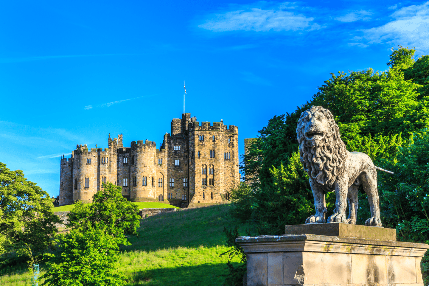 Desde Edimburgo: Tour al Castillo de Alnwick y las Fronteras Escocesas