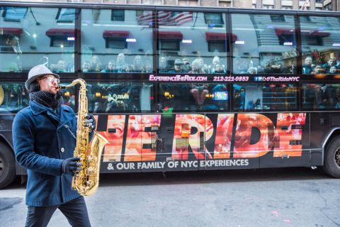 Nowy Jork: interaktywna wycieczka autobusowa The Ride