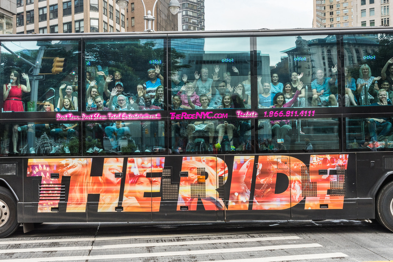 New York City: The Ride Interactive Bus Tour Front Row Seating