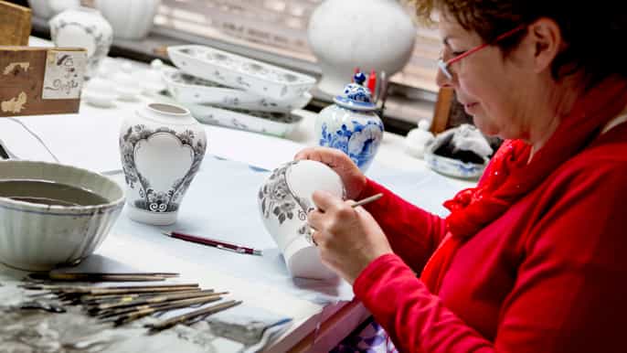 royal delft fábrica y museo de delftblue