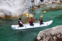 Bovec, rivière Soča Expérience privée de rafting pour les couples - Hizvo