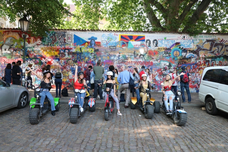 Prague: 2-Hour Harley Electric Trike City Tour with Guide Small Group 2-Hour Adventure: 2 People per Trike