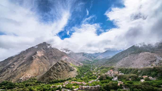 marrakech private day trip hiking atlas mountains
