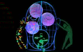 Prague: Black Light Theater Show Experience